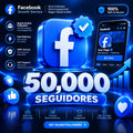 seguidores de facebook - 50 mil